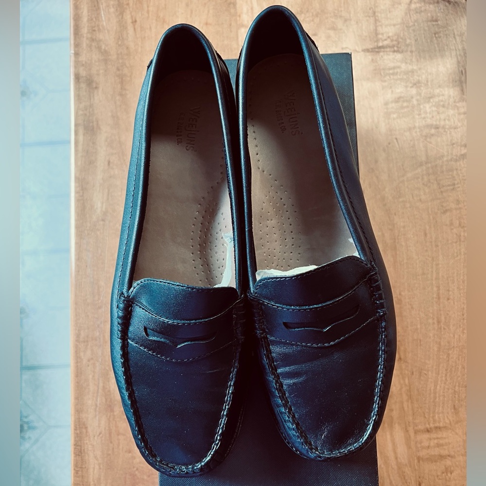 Leather G.H. Bass Weejuns Kathleen Penny Loafers